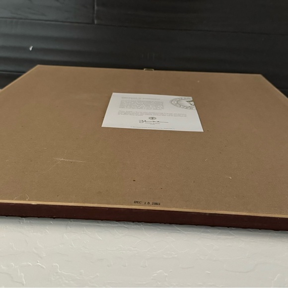 Thomas Kinkade Limited Edition - Sunrise Cross John 3:16 Framed Print W/ COA - Picture 6 of 6